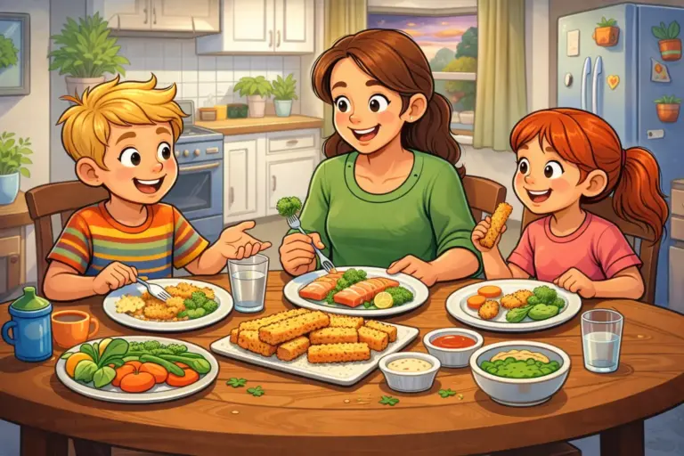 ילדים ודגים: איך גורמים להם לאכול בריא בלי להרגיש שמכריחים אותם